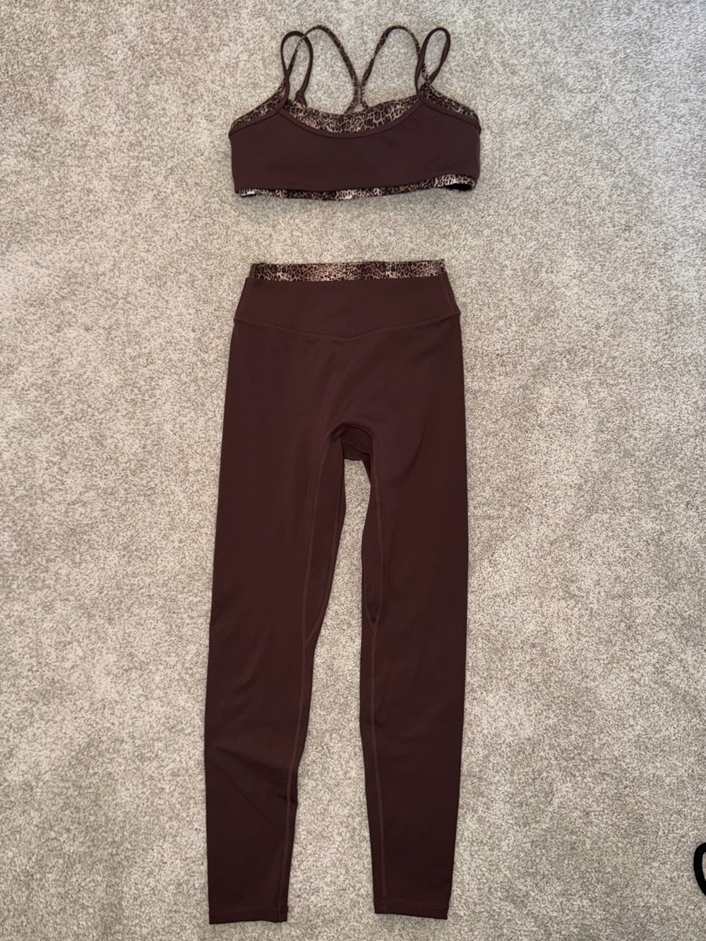 Liaison The Label Matching Set — Mocha Brown & Wild Side (Size M) — Worn Once - Picture 3 of 8